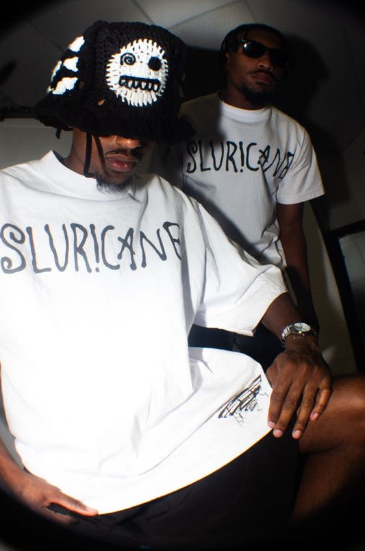 BLACK WH!RL WH!ND (BUCKET HAT)