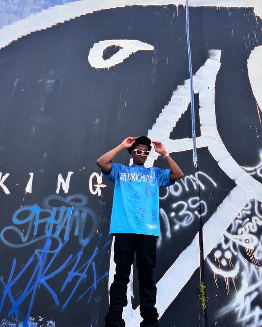 SLUR!CANE UZUMAK! T-Shirt !CE WATER (BLUE)