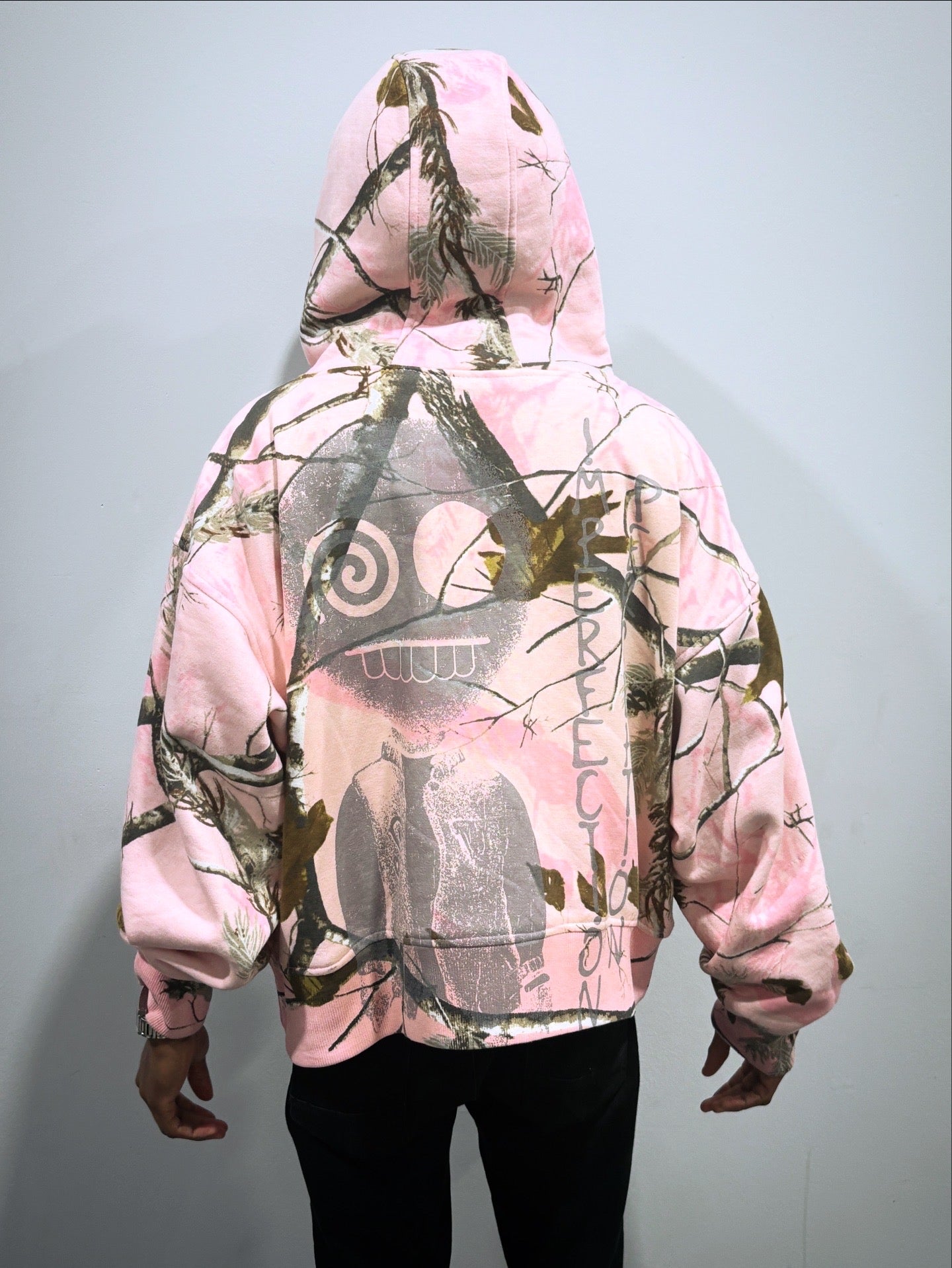 Cherry Blossom Pink CAMO UZUMAKU (JACKET)