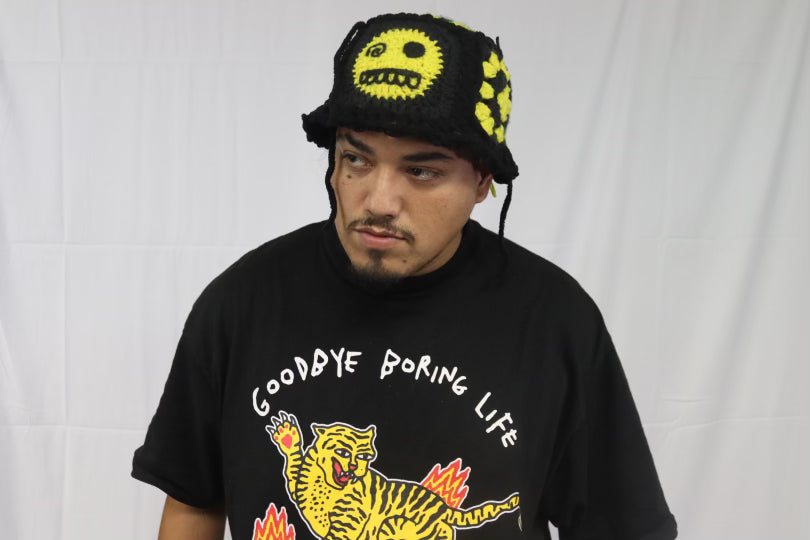 YELLOW WH!RL WH!ND (BUCKET HAT)