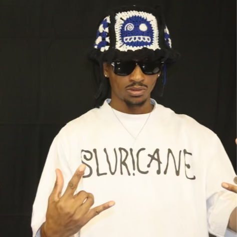 BLUE WH!RL WH!ND (BUCKET HAT)