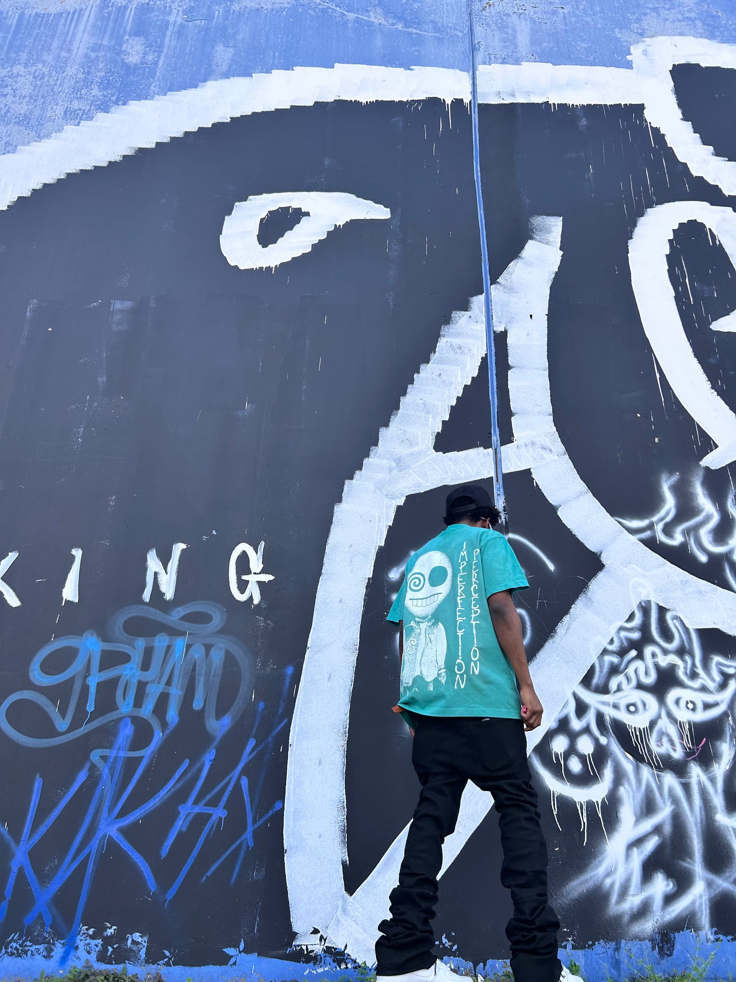 SLUR!CANE UZUMAK! T-Shirt AQUA (BLUE)